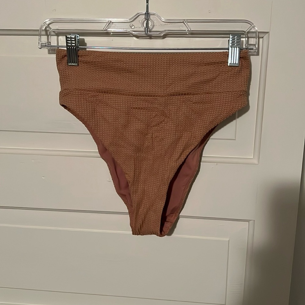 Aerie High Cut Cheeky Swim Bottoms